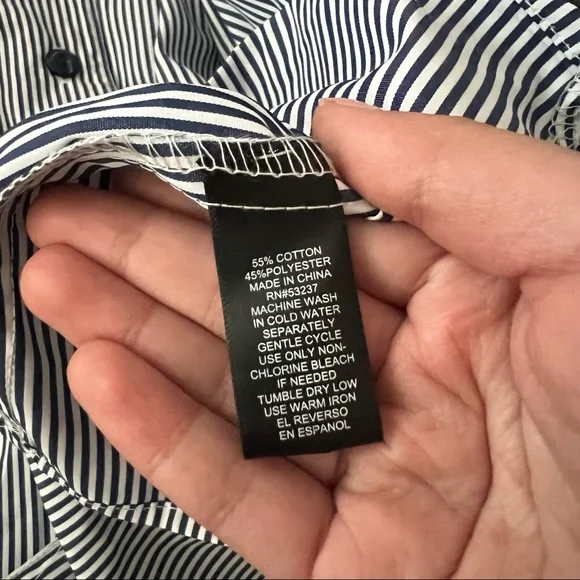 mlle gabrielle striped waist tie midi dress - Picture 4 of 4